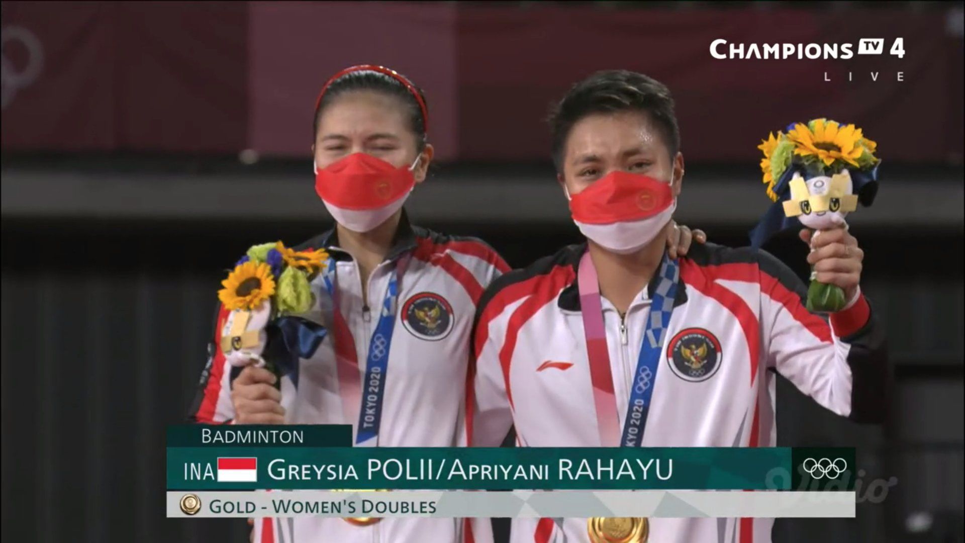 Ukir Sejarah Greysia Poliiapriani Rahayu Raih Emas Bagi Indonesia Di Olimpiade Tokyo 2020