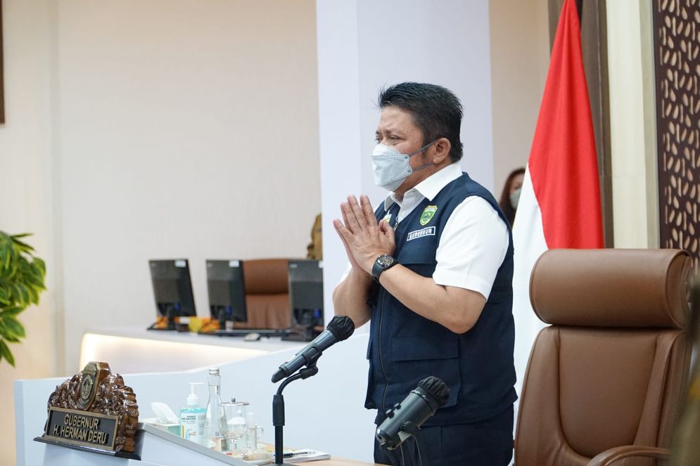 Gubernur Sumsel Herman Deru