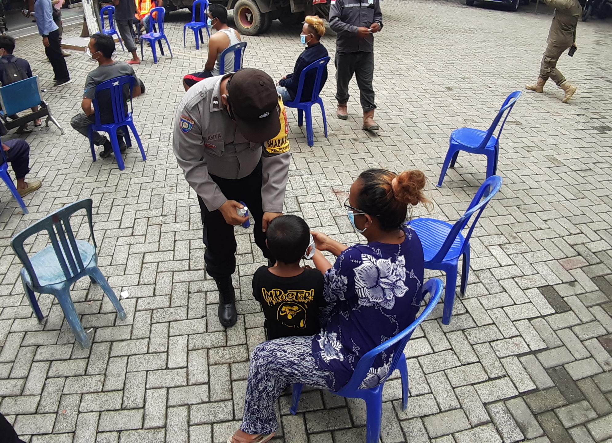 Operasi Yustisi di Kecamatan Banjarmasin Barat. 