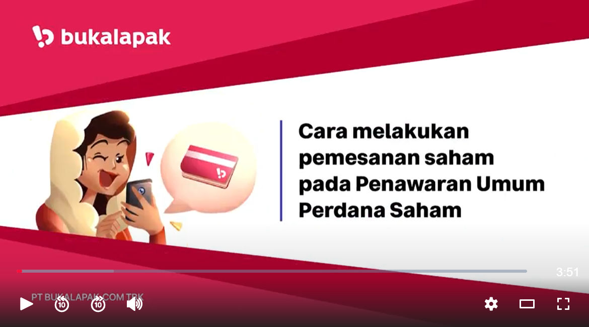 Bukalapak IPO dan Cara Pesan serta Beli Saham Bukalapak (BUKA)