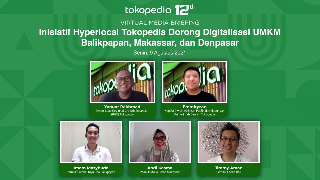 Tokopedia gencarkan Inisiatif Hyperlocal di Indonesia Tengah