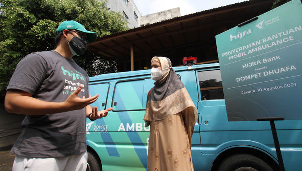 Momen Tahun Baru 1443 Hijriah, Donasi Ambulans untuk Dompet Dhuafa