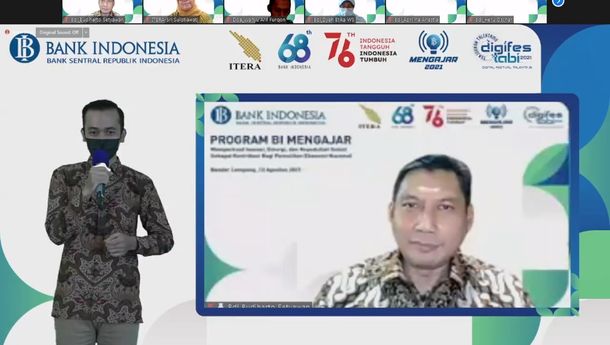 Tingkatkan Literasi Ekonomi, BI Lampung Gandeng ITERA Gelar BI Mengajar