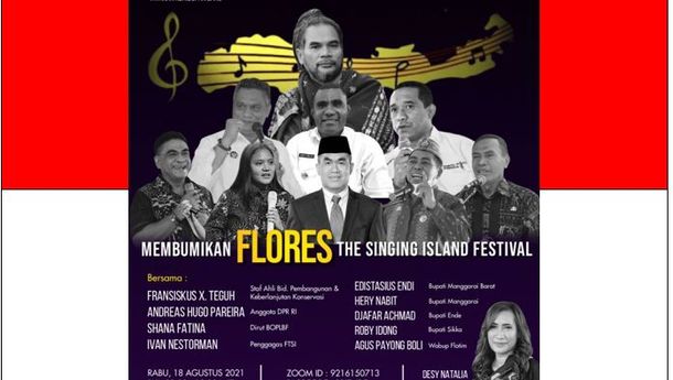 Membumikan 'Flores The Singing Island', BPOLBF, Ivan Nestorman dan RRI Ende Gelar Diskusi Interaktif Secara Virtual, Linknya Ada di Sini!