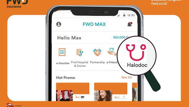 Kolaborasi FWD Insurance dan Halodoc, Permudah Akses Konsultasi Medis Online Melalui Aplikasi FWD MAX