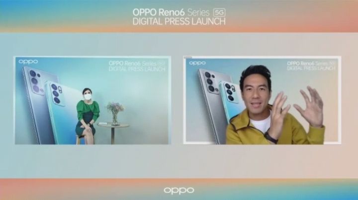 Daniel Mananta saat memberi penjelasan saat peluncuran virtual