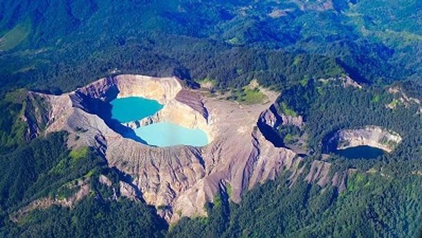 Kabar Gembira, Permukaan Air di Tiwu Ata Bupu, Kelimutu Kembali Naik