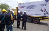 Syafrizal lepas ekspor Komoditas Pertanian.jpg