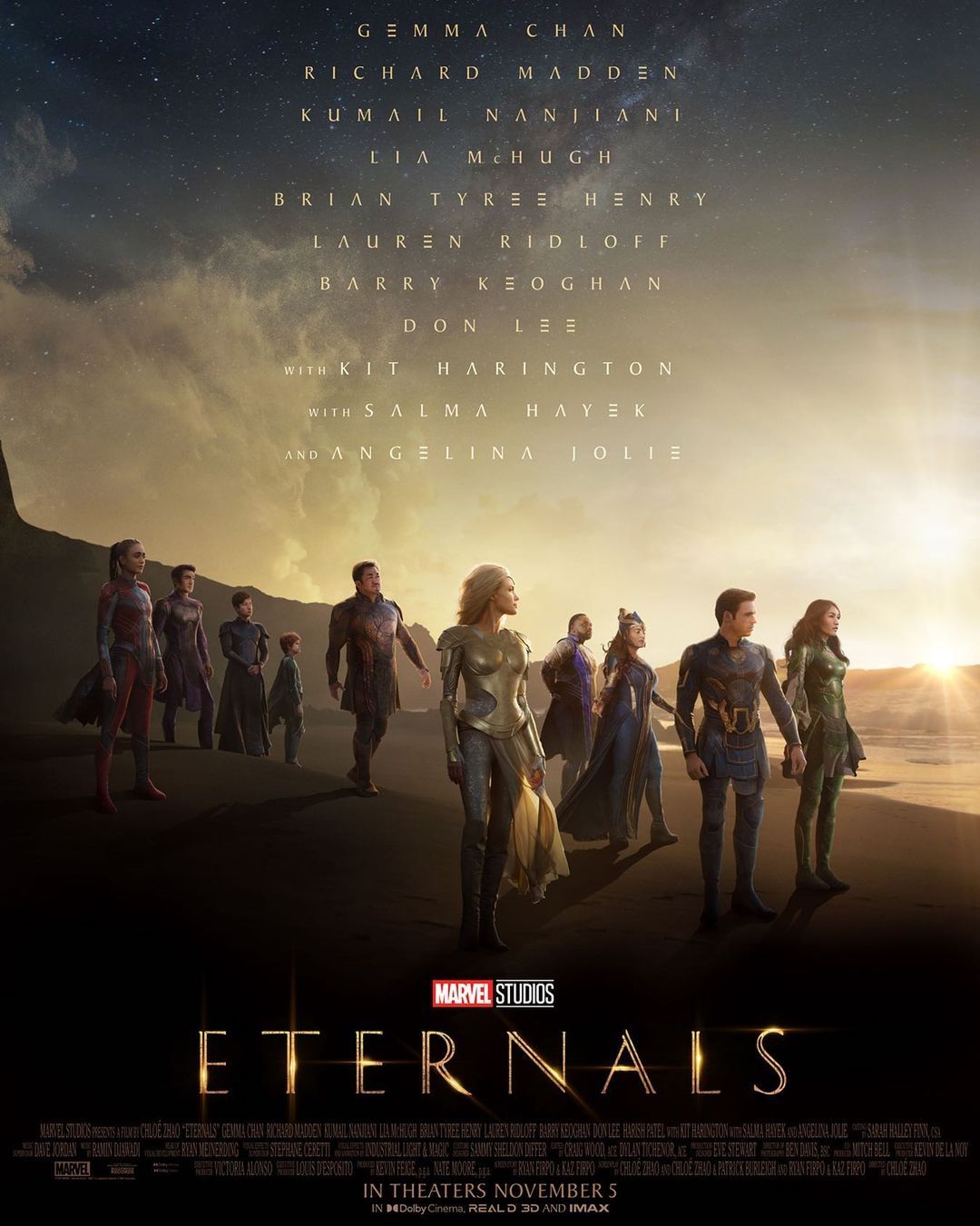 Inilah Jagoan Baru Marvel yang Dipamerkan di Trailer Film Eternals