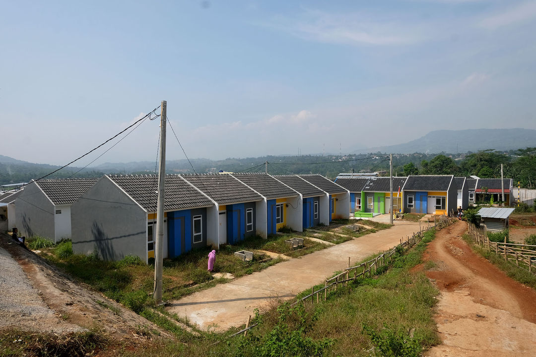 Suasana rumah subsidi di kawasan Citereup, Kabupaten Bogor,  Jawa Barat,  Senin, 23 Agustus 2021. Foto: Ismail Pohan/TrenAsia