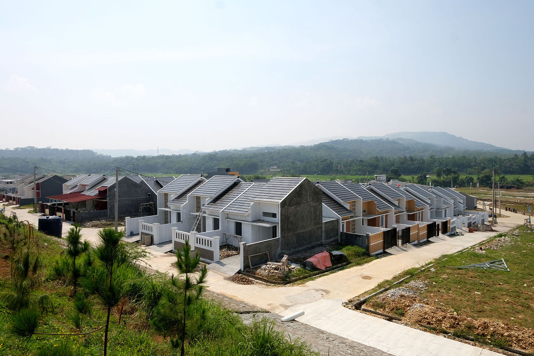 Suasana rumah subsidi di kawasan Citereup, Kabupaten Bogor,  Jawa Barat,  Senin, 23 Agustus 2021. Foto: Ismail Pohan/TrenAsia