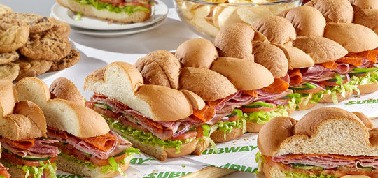 Salah satu menu sandwich Subway