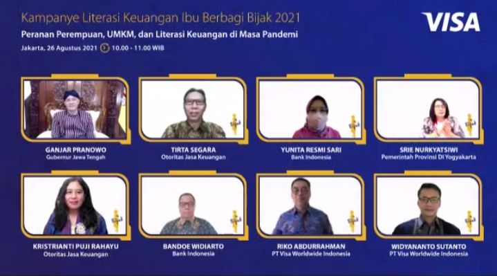 Peluncuran kampanye #IbuBerbagiBijak secara virtual