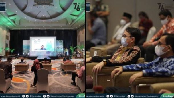 Menteri Lufti Ajak K/L dan Pemda Dukung Gerakan BBI dan BWI untuk Percepat Transformasi Digital UMKM