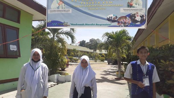 Tiga Siswa MTs Amanah Ruteng Jadi Duta Manggarai ke Seleksi KSM NTT