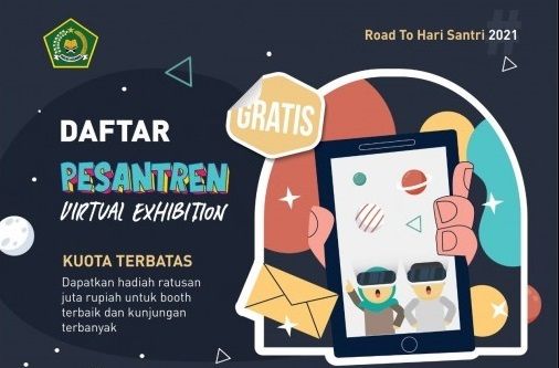 Semarakkan Hari Santri 2021,  Kemenag Akan Gelar  Pameran Pesantren Virtual