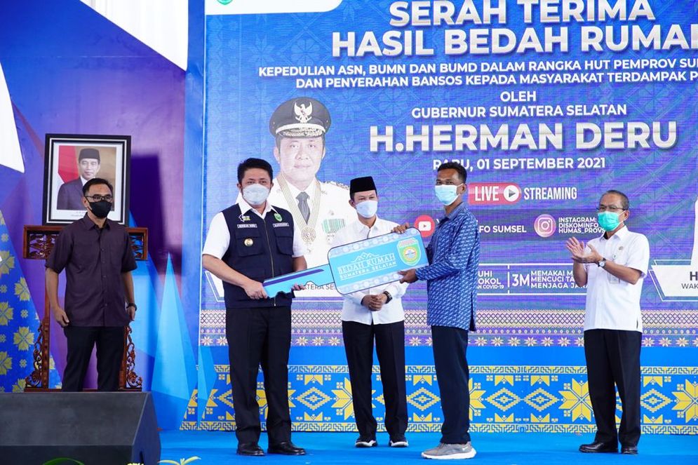 Gubernur Sumsel Herman Deru