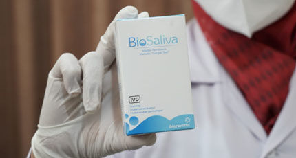 Alat diagnosa COVID-19 produksi BioFarma, BioSaliva