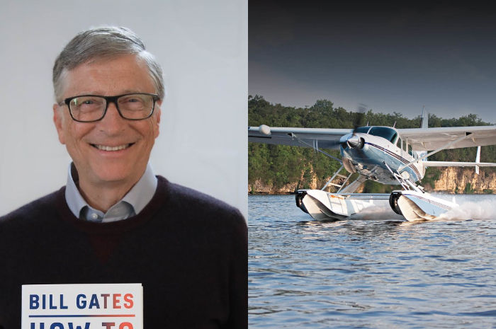 Intip Koleksi Pesawat Pribadi Mewah Bill Gates