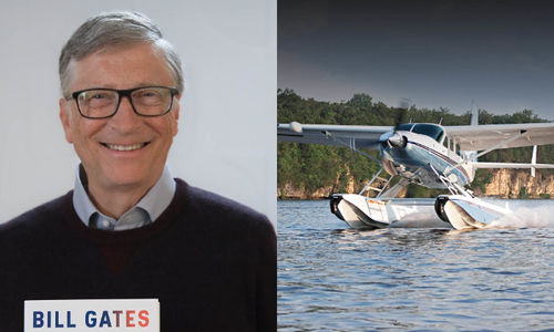 Intip Koleksi Pesawat Pribadi Mewah Bill Gates