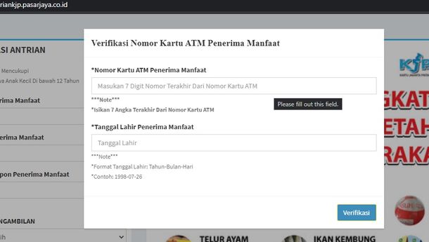 Penerima Manfaat Sulit Mendaftar untuk Mendapatkan KJP Sembako Murah