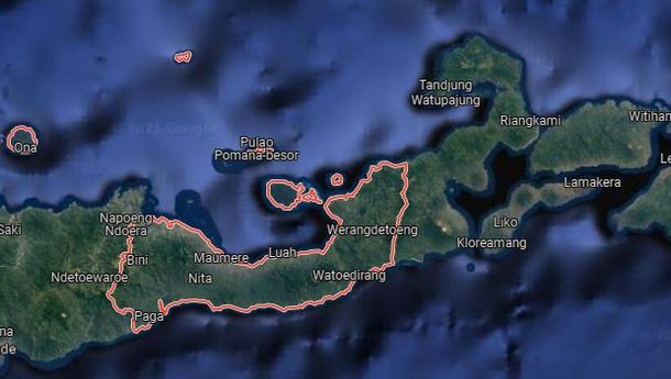 BREAKING NEWS: Gempabumi Tektonik M 3.8 Mengguncang Kabupaten Sikka