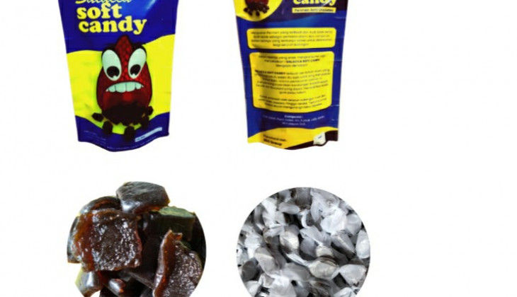 Salacca Soft Candy, Permen Anti Diabetes Tetbuat Daro Kulit Salak
