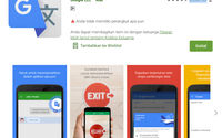 Penampakan Aplikasi Android Google Translate 