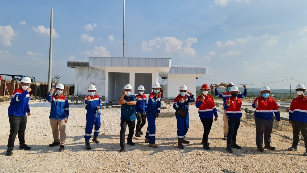 Mother Station Compressed Natural Gas di Kecamatan Jiken, Kabupaten Blora, Jawa Tengah milik PT Pertagas Niaga (PTGN)