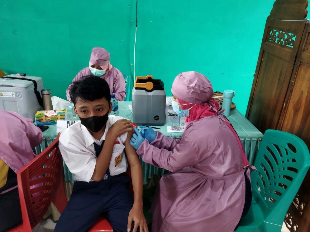 Indonesia Peringkat 5 Vaksinasi Terbanyak Capai 95 Juta Orang