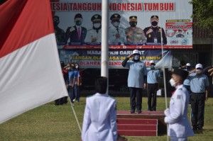 Upacara memperingati Haornas