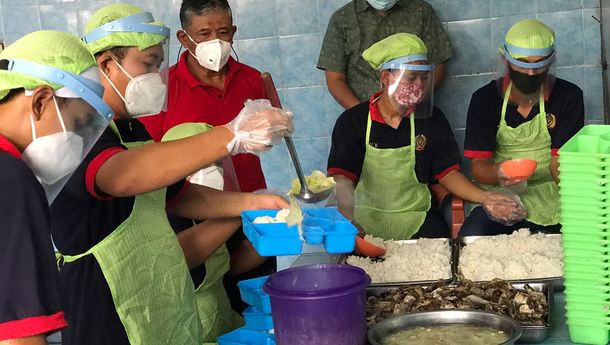 Kalapas Narkotika Bandar Lampung Pastikan Kebersihan Pengelolaan Makanan Warga Binaan