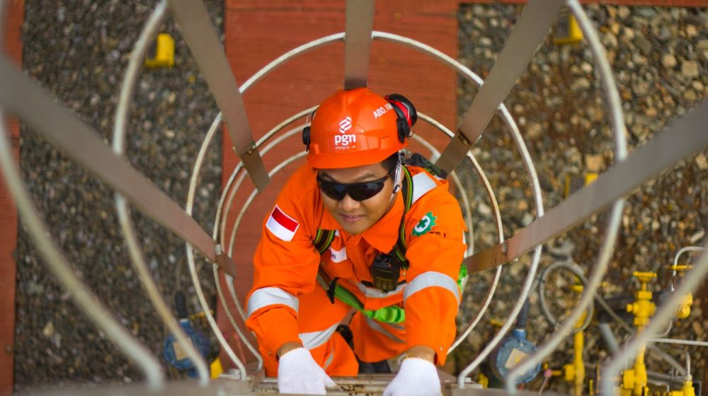 Ilustrasi  petugas PGN