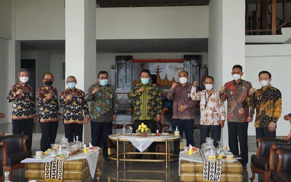 Gubernur dan Kapolda Lampung apresiasi pembangunan ZI WBK yang telah dilakukan oleh Kanwil DJP Bengkulu dan Lampung. 
