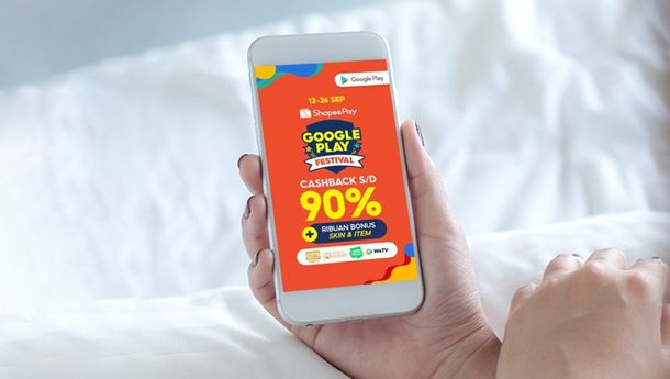 Kampanye Google Play Festival dari ShopeePay Resmi Dihelat