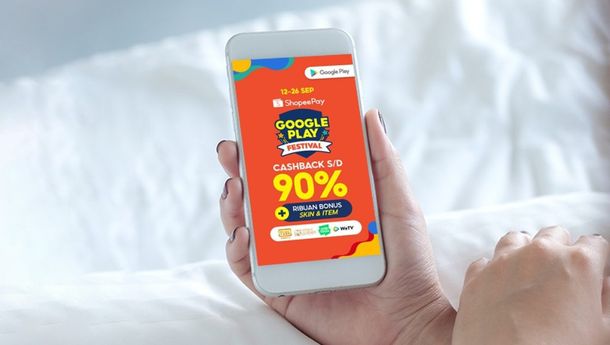 Kampanye Google Play Festival dari ShopeePay Resmi Dihelat