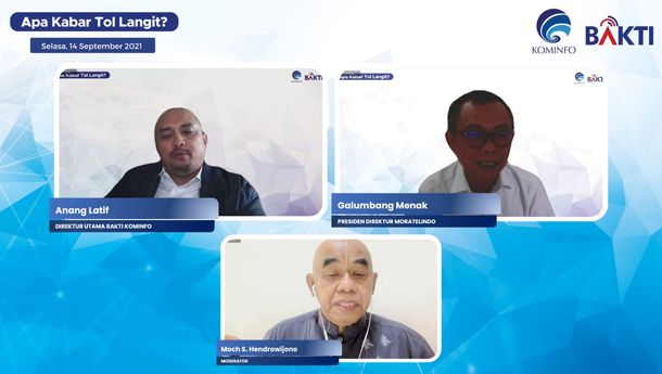 Wujudkan Tol Langit, BAKTI Kominfo Terus Integrasikan Satelit Palapa Ring dan Fiber Optic