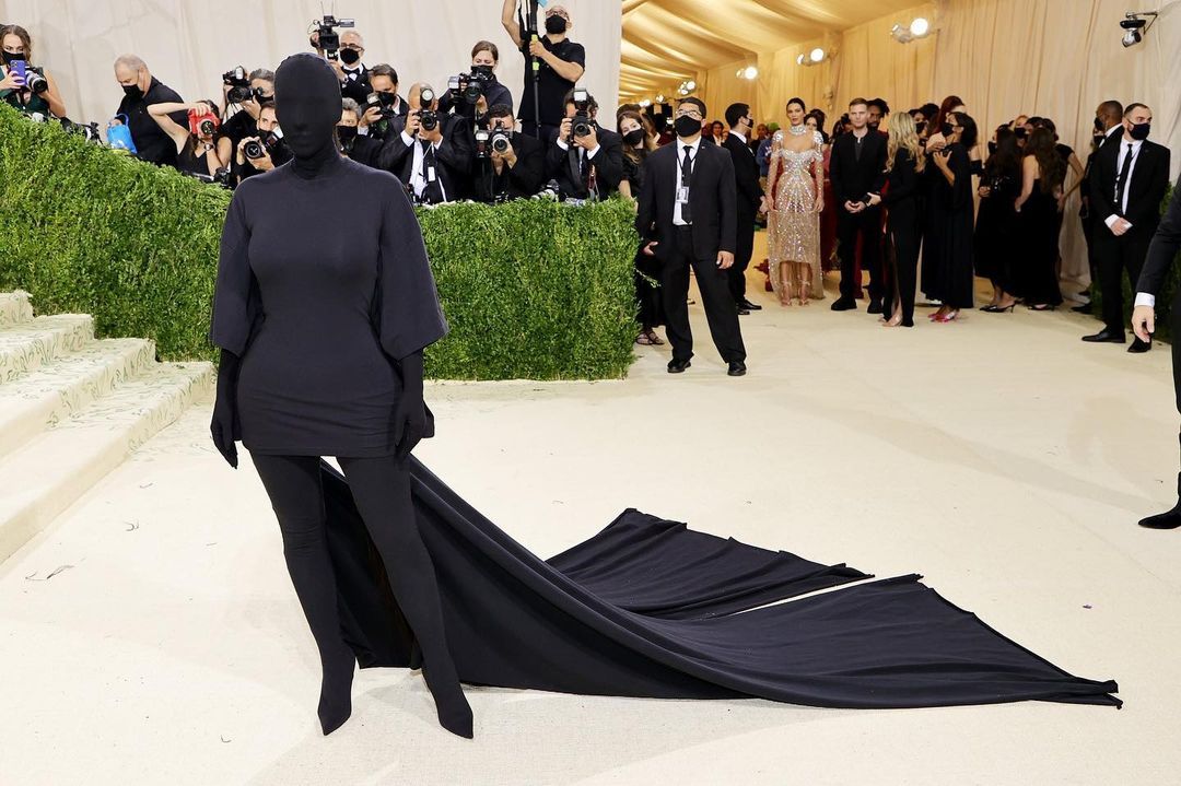 Kim Kardashian di Met Gala 2021