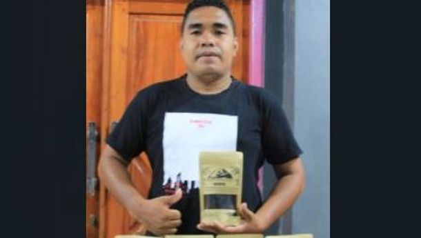 Spirit Fian Gego Perintis Brand 'Kopi Ebulobo' Jenis Robusta.