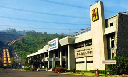 PLTA Saguling yang dioperasikan oleh PT Indonesia Power.