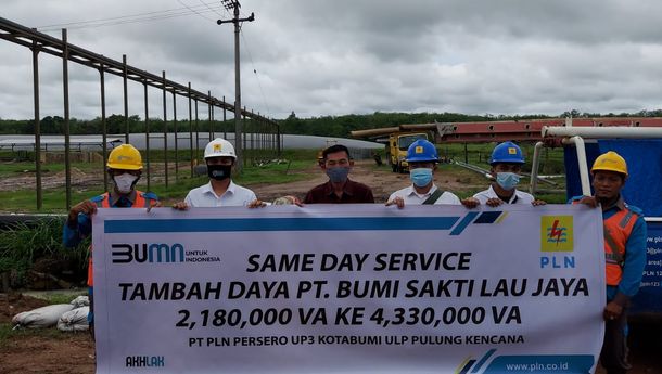 Layanan Sehari Nyala PLN Dongkrak Ekonomi Lampung