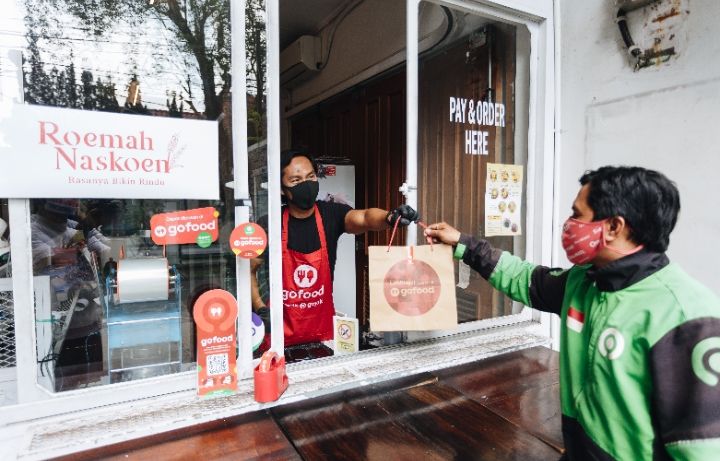 Ilustrasi layanan GoFood