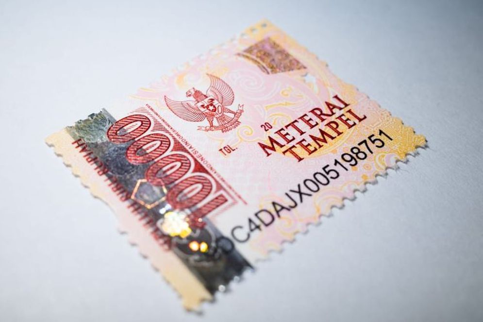 Ilustrasi meterai