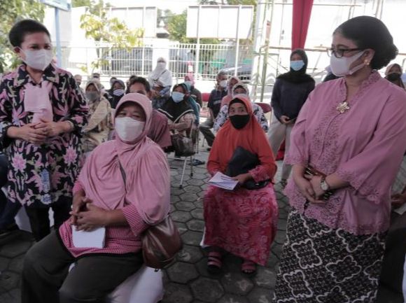 Gusti Putri Ingin 70 Persen Wanita DIJ Mendapatkan Vaksinasi Covid-19