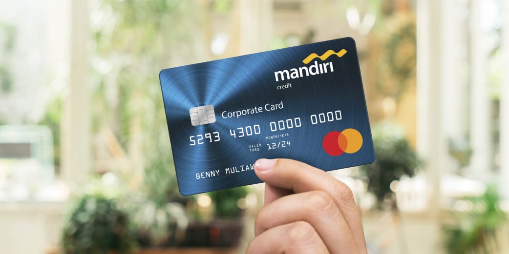 Kartu Kredit mandiri  Mandiri Corporate Card Mastercard  (Dok: Perusahaan)