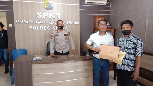 Diduga Cemarkan Nama Baik Lewat Facebook, Hercelis Diadukan oleh Nikodemus Sado ke Polres Sikka