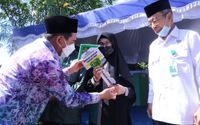 Arifin Noor resmikan rumah dhuafa yang dibedah Baznas Kota Banjarmasin.jpeg