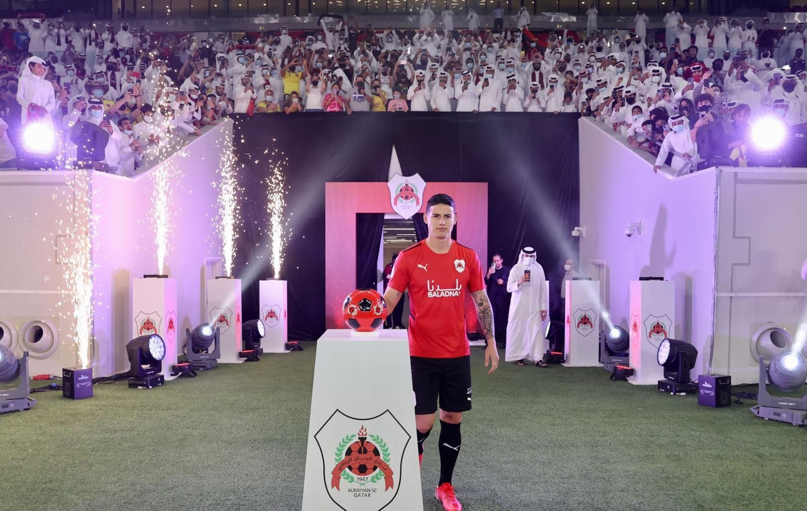James Rodriguez resmi melanjutkan karir di Qatar dengan bergabung bersama Al-Rayyan SC.
