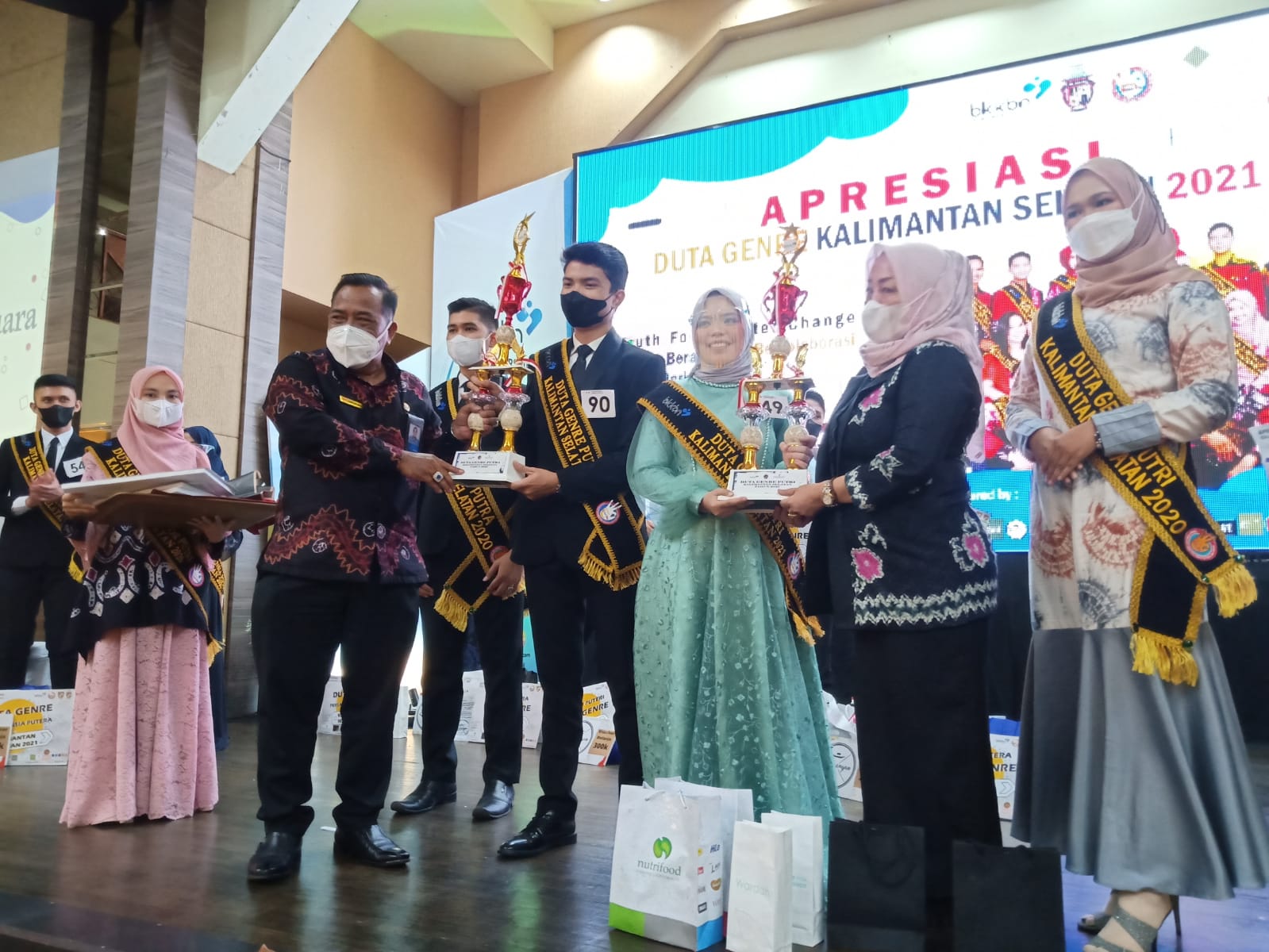 Pemenang Seleksi Duta GenRe Kalsel. 