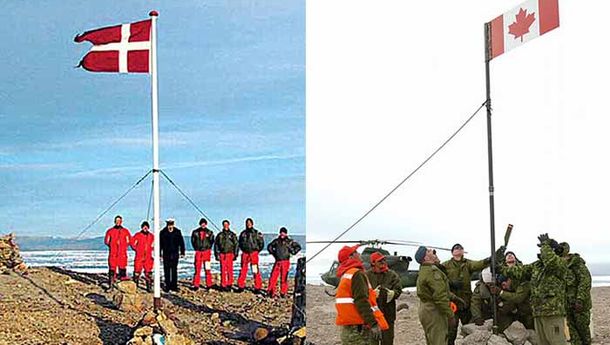 Lucu, Ternyata Puluhan Tahun Kanada dan Denmark Terlibat Perang Botol